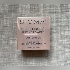 Sigma Beauty Soft Focus Setting Powder in ‘Buttermilk’, NWT